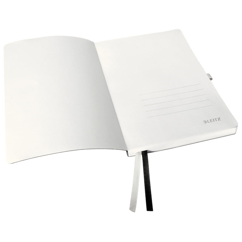 Leitz STYLE Premium Plain Soft Cover Notebook Black A5 - 100 grams - 80 sheets