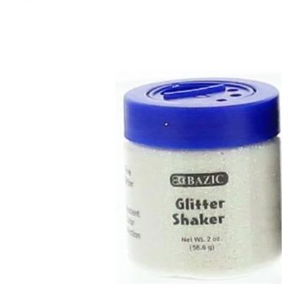 Bazic Glitter Shaker Silver - 2 oz.