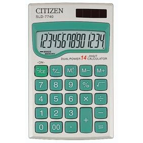 SLD-7724  الة حاسبة حجم الجيب سيتيزن