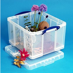 Really Useful Boxes® Plastic Storage Box 42.0 Liter