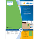 Herma Coloured Permanent Labels 210x297 mm A4 - Pack of 100 Sheets