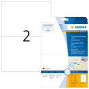 Herma Transparent Matt A4 Labels - (Laser)
