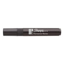 Sharpie W10 Black Chiseled Permanent Markers