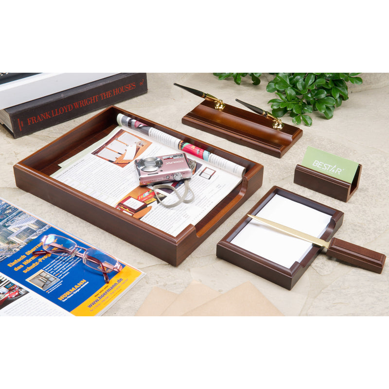 Bestar Solid Wood Desk Set - 5 pcs