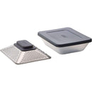 Joseph Joseph Prism Box Grater with Container & Lid Stainless Steel