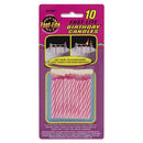 Unique Fast-Lite Candles Pink - Pack of 10