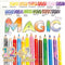 KOH-I-NOOR Magic Multicolored Pencils - Pack of 12+1