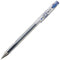 قلم حبر جل كباس رأس ابرة قياس رفيع ٠،٢٥ ملم بايلوت جوس اب لون ازرق داكن
