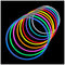 Unique Party Glow in the Dark Bracelets Assorted Colours - Pack of 4