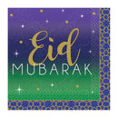 Amscan Ramadan Party Decoration Beverage Napkin - Pack of 16