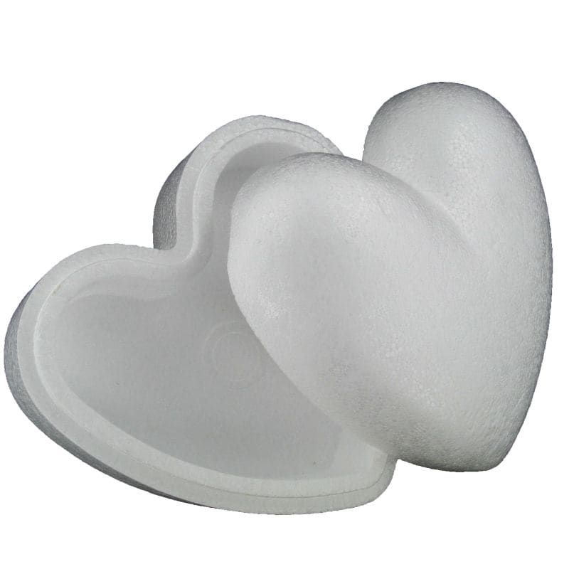 Mobius Polystyrene Heart Foam Box