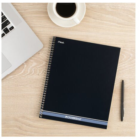 Cambridge Side-Spiral Square Ruled Writing Pad 70 Sheets A4 - Ivory ...