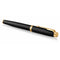 Parker IM Premium Black GT Rollerball & Ballpoint Pen Set