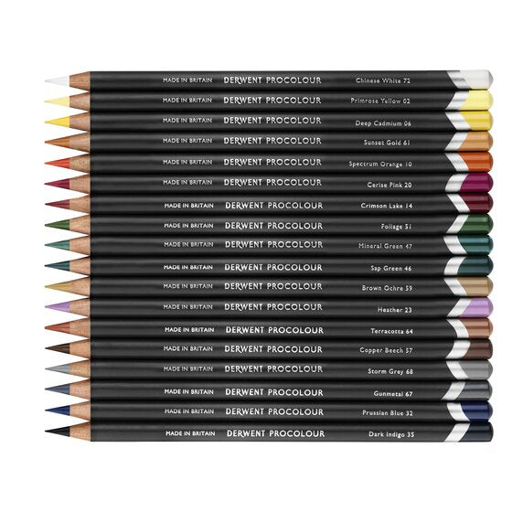 Derwent Procolour Coloring Pencils - Set