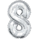 Unique Party Giant Foil Number Balloons 86cm - Pack of 1