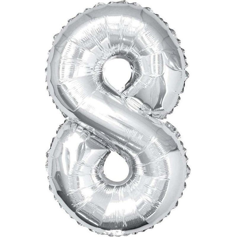 Unique Party Giant Foil Number Balloons 86cm - Pack of 1