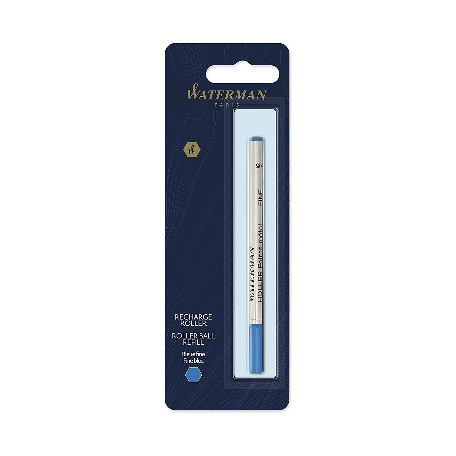 Waterman Rollerball Refill Fine Tip Blue