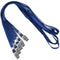 Kejea ID Badge Lanyard with Metal Clip - Blue