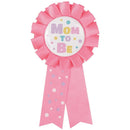 Unique Shower Party Decoration Mom-to-be Award Ribbon Pin - Girl