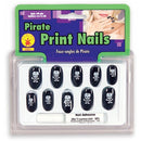 Pirate Print Nails