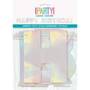 Unique Party Iridescent Letter Birthday Banner 2.2m