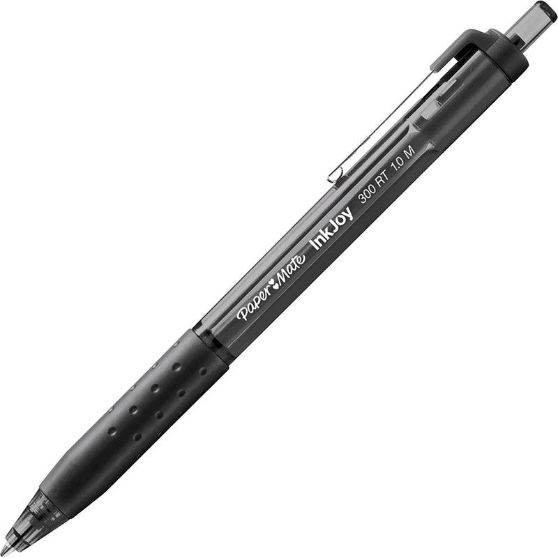 قلم حبر جاف كباس خط متوسط ١،٠ ملم بيبرميت ٣٠٠رت  مع مسكة  سعة ٤ + ٢مجانا