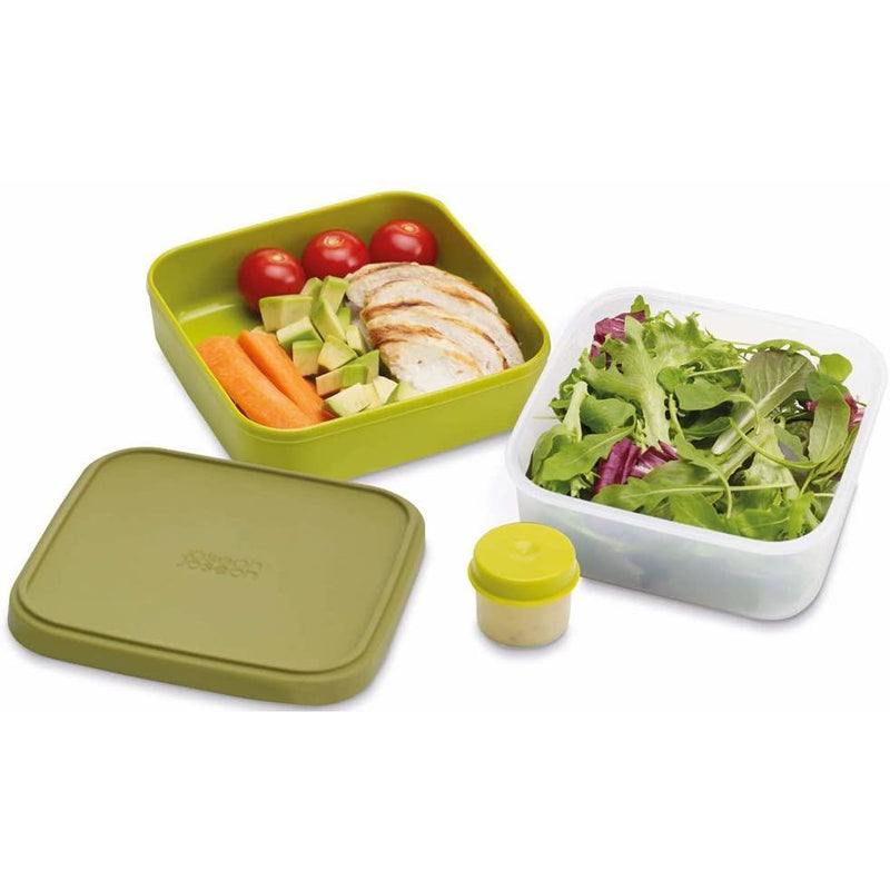 Joseph Joseph GoEat Compact 3-in-1 Salad Box - Green