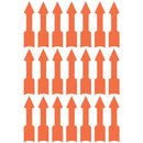 Zweckform Neon Orange Arrows Labels 39x9mm - Pack of 63
