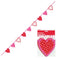 Unique Party Valentine's Hearts Banner 1.96 Meter