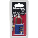 Master Lock 30mm Combination Padlock Blue