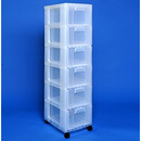 Really Useful Boxes® Storage Tower with 6x12 Liter Darwers