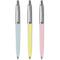 قلم  حبر جاف باركر جوتر باستيل أزرق + أصفر+ زهري سعة ٣  قلم