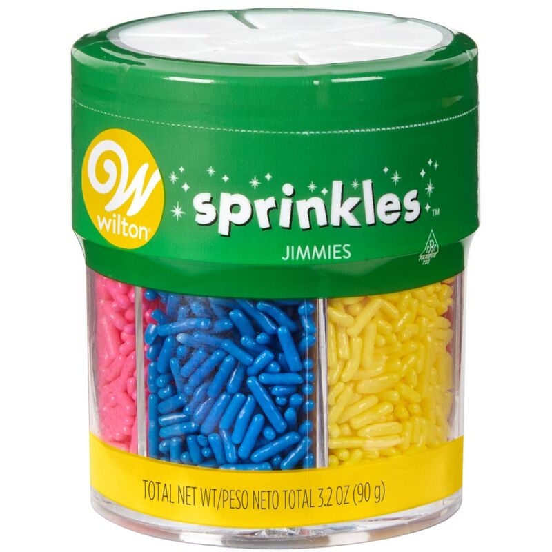 Wilton Jimmies Sprinkles - 6 Mix