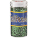Hygloss Shaker Jar Sparkling Crystals Glitter Green - 4 oz.