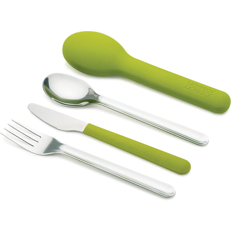 Joseph Joseph GoEat Compact Cutlery Set - Green