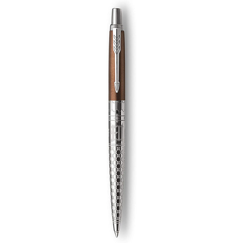 قلم حبر جاف باركر جوتر ليميتد ايديشون جسم ستيل معدني مجموعة لندن المعمارية أصدار خاص