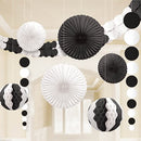 Amscan Party Decorating Kit - Black & White
