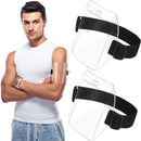 Durable Arm Badge Armband with Adjustable Strap