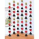 Amscan Casino Playing Cards Theme String Decorations 2.13 m