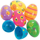Bright Patterns Easter Eggs - Pack of 12