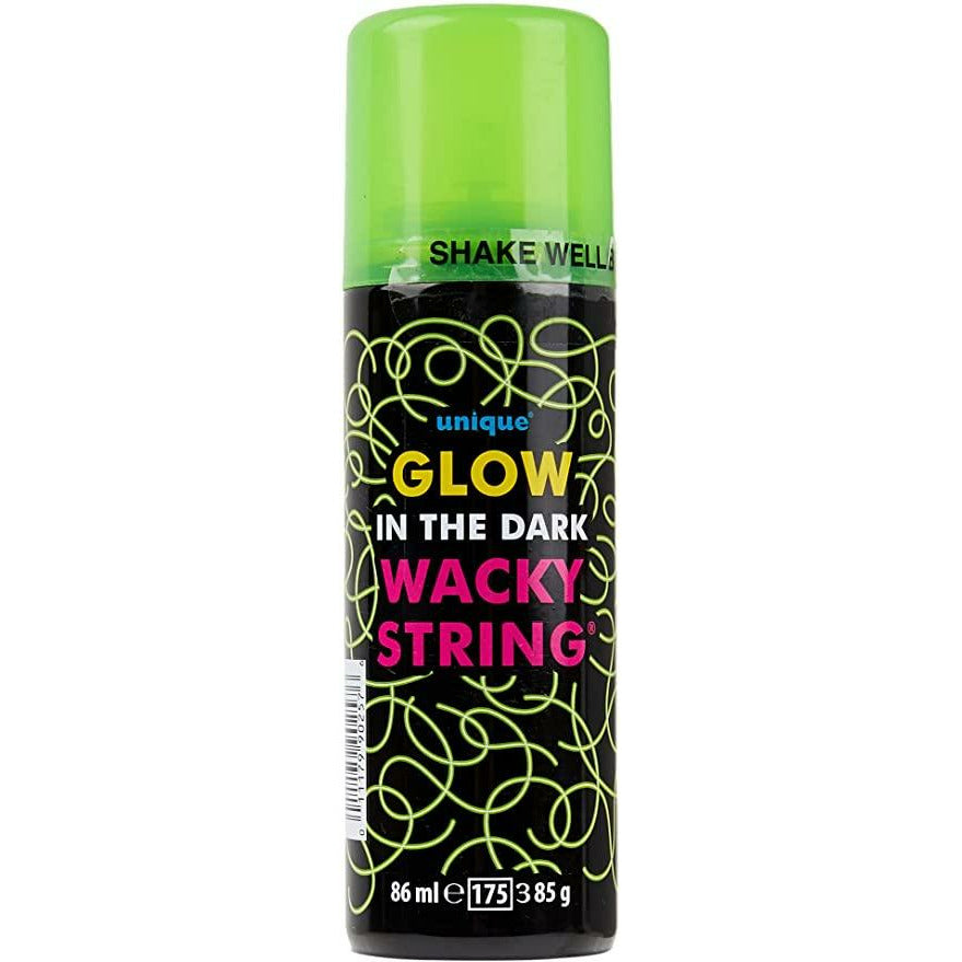 Wacky String Logo Unique Party Favor Glow in the Dark Wacky String – Istiklal Library