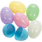 Pastel Solid Colors Easter Eggs - Pack of 12