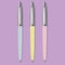 Parker Jotter Originals Pastel Blue, Yellow & Pink Ballpoint Pen Set - Pack of 3