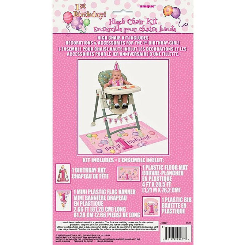 Unique High Chair 1st Birthday Kit