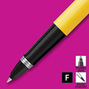 Parker Jotter Rollerball Pen Fine Tip Yellow