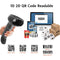 Zebra Handheld Wired Corded Imager Kit with Shielded USB Cable Black