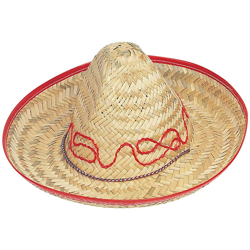 Unique Party Child Woven Straw Sombrero Hat