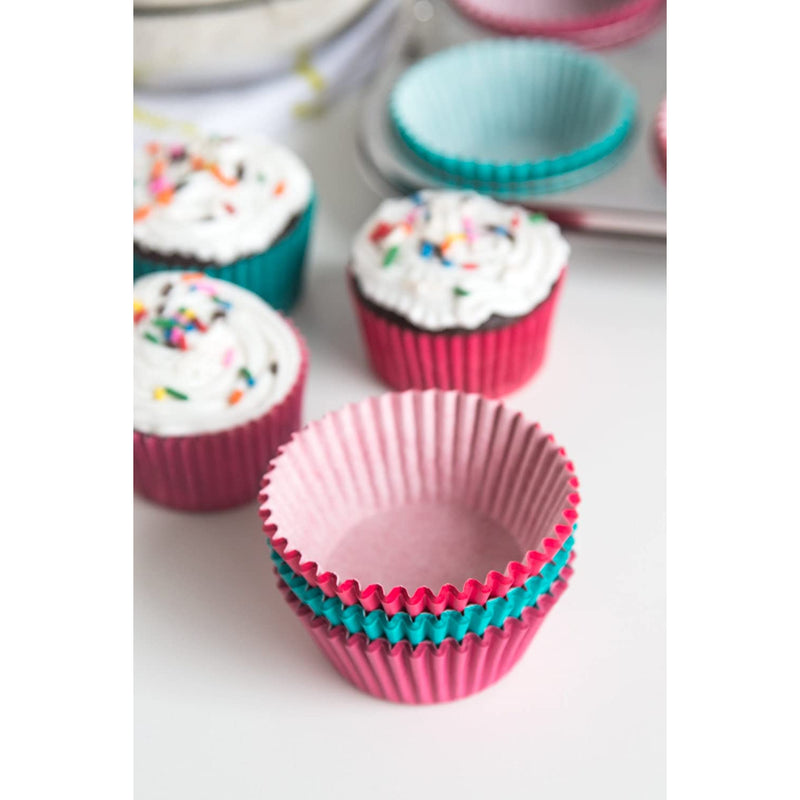 Fox Run Everyday Assorted Colors Standard Baking Cups - Set of 75