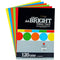 CampAp Premium 5 Mixed Bright Colors Card Stock A4 120g  - Pack of 50