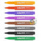 اقلام ماركر رأس فيلت ٠،٥ ملم ملونة شكل قطع ليجو ارتلاين سعة ١٢ قلم
